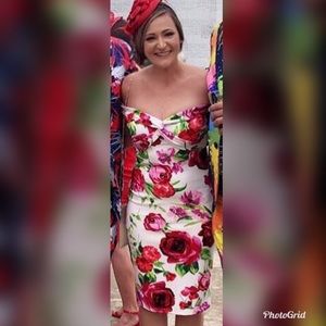 Beautiful Off the Shoulder Floral dress